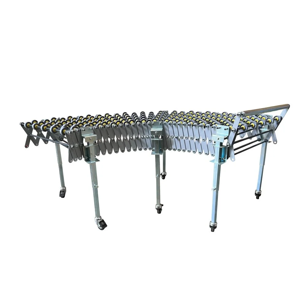 770_Conveyor Bend Around Expanding Skate Wheel Conveyor NZ